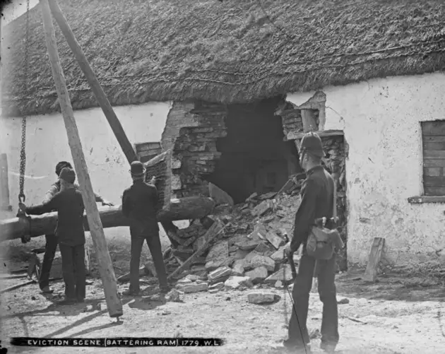 Battering Ram Destroys Wall