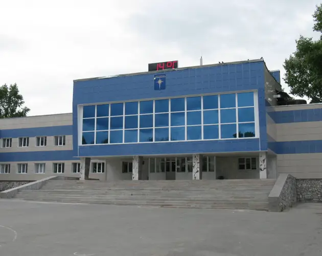Blue Facade And Windows