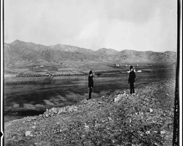 Hollywood Looking North Mountains