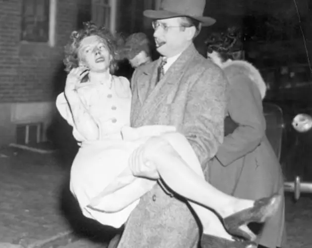 Burned Woman Cocoanut Grove