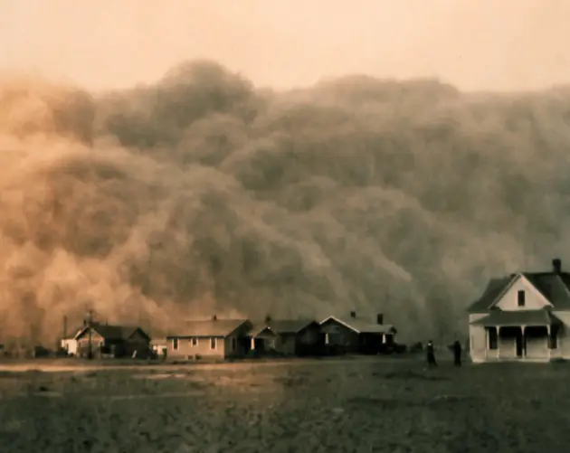 Dust Storm In Texas