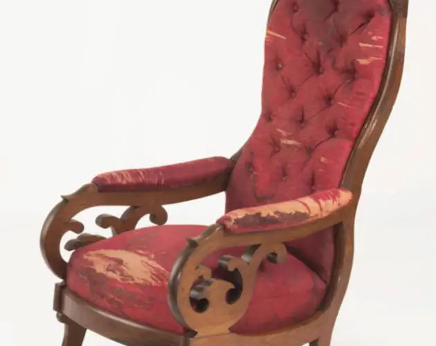 The Chair President Lincoln Was Shot In