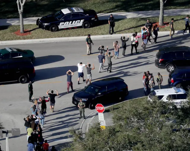 Students Walking Away