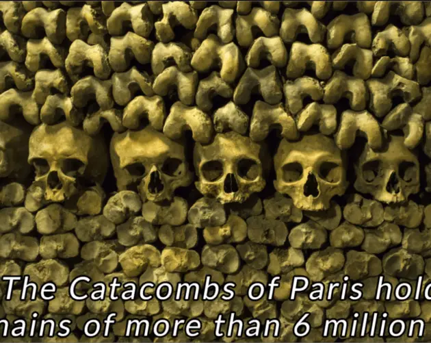 Interesting France Facts Catacombs
