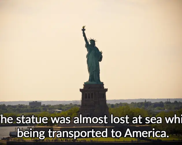 Statue Lost At Sea