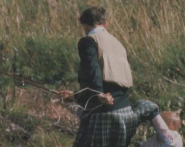 Prince Harry Looks Up Charles' Kilt