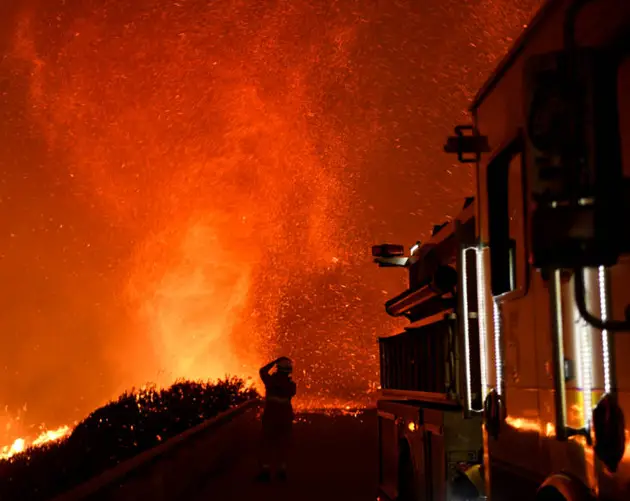 Fire Whirl In California