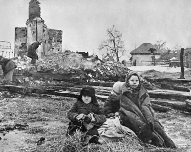 Destroyed Home In Kursk