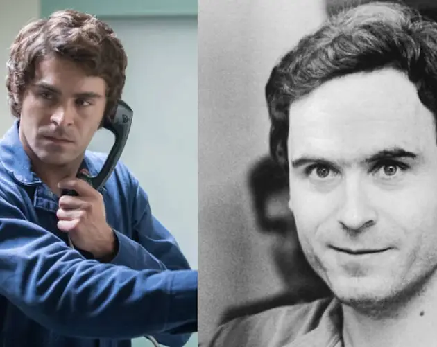 Zac Efron as Ted Bundy