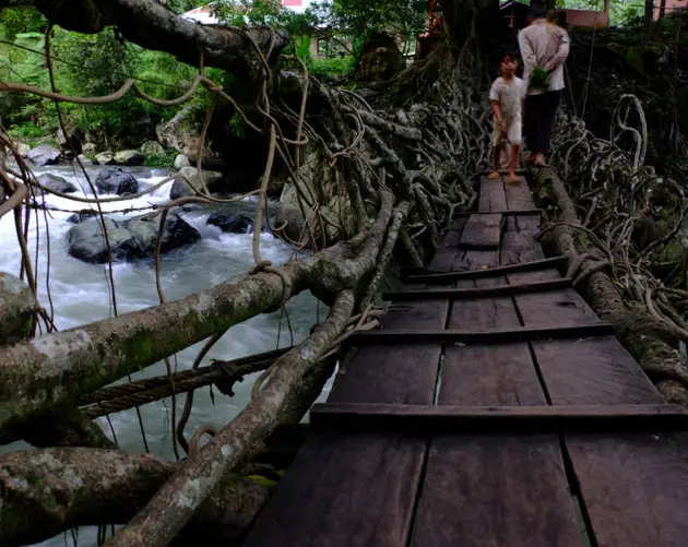 Bridge Over The Batang Bayang River