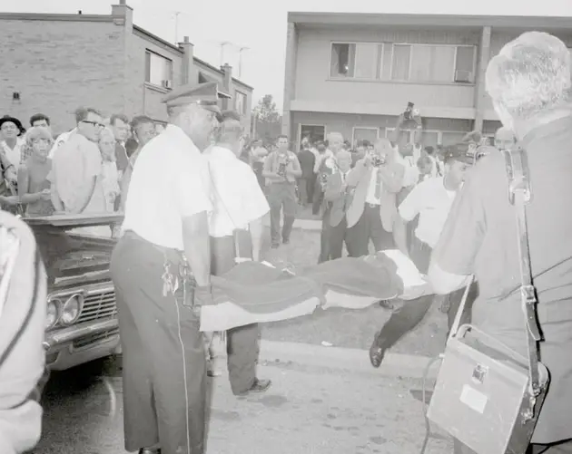 Richard Speck Victim On Gurney