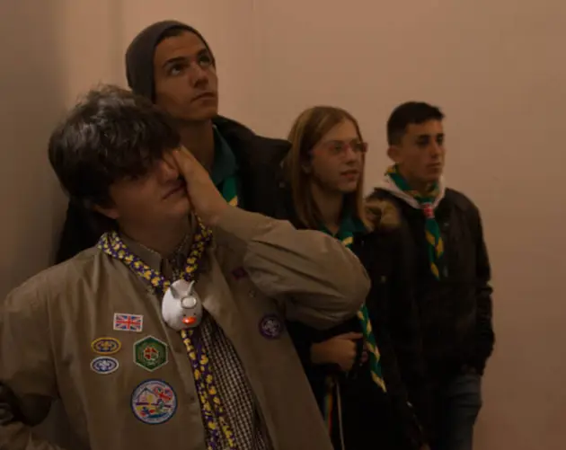 Tearful Skull Tower Visitor