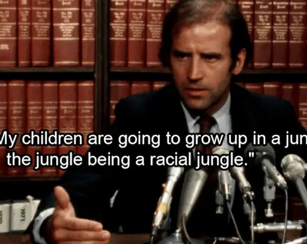 Joe Biden Talks Integration