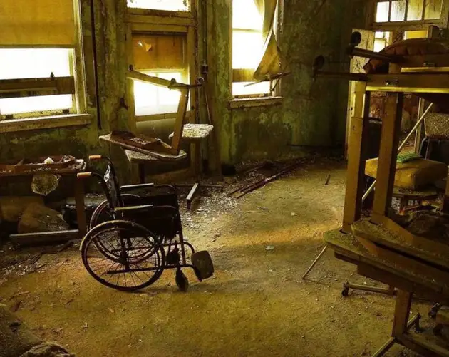 Abandoned Wheelchair
