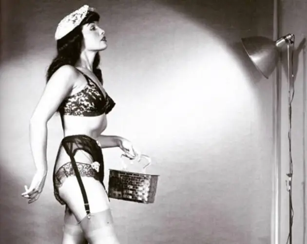Bettie Page In Lingerie