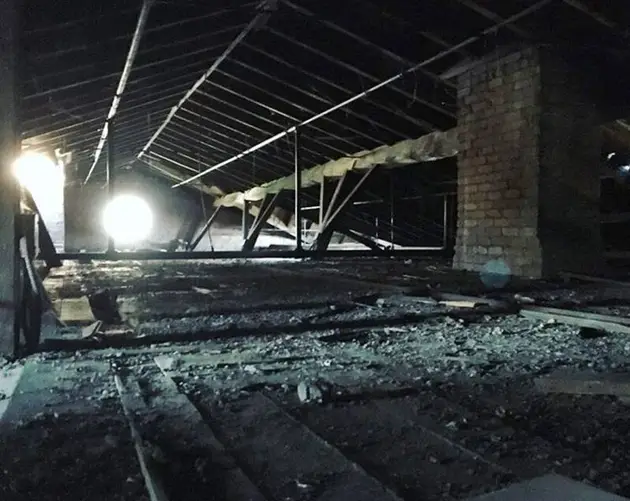 Dark Empty Asylum Room