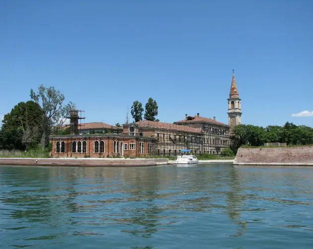 Poveglia Hospital From A Boat