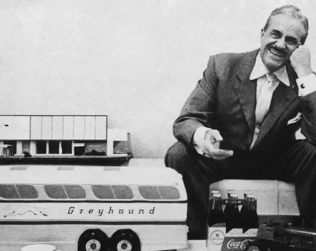 Raymond Loewy Relaxing