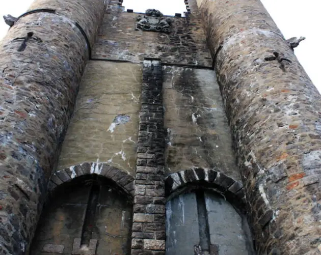 Ground View Castle Front