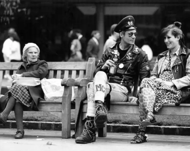 Old Lady Judging Punks