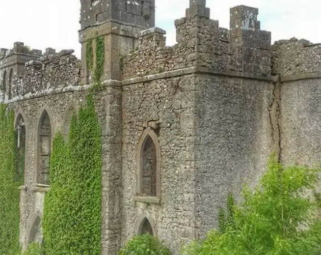 Castle Wall Of Mcdermotts Castle
