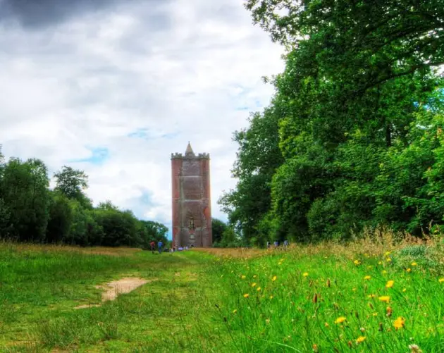 Stourton Scenery And King Alfreds Tower