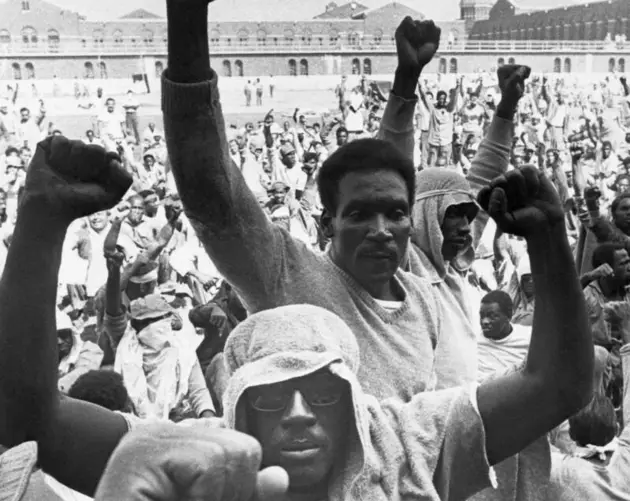 Attica Prison Uprising In Progress