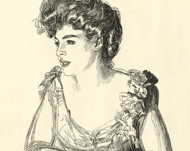 Charles Dana Gisbon Sketch