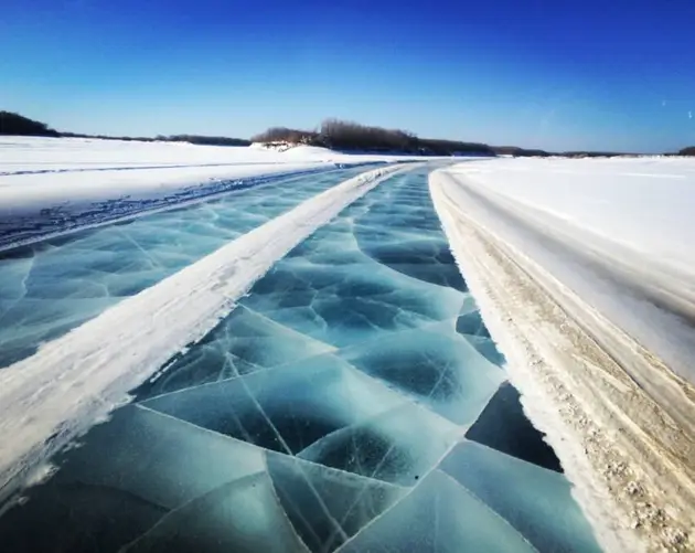Frozen Water Yakutsk