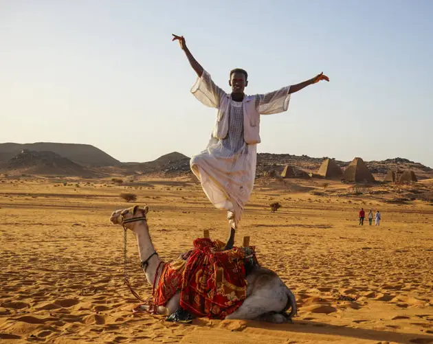 Man On A Camel