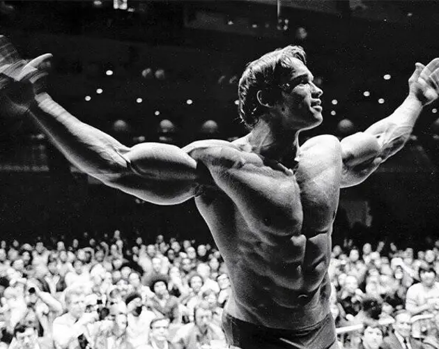Bodybuilder Arnold Schwarzenegger