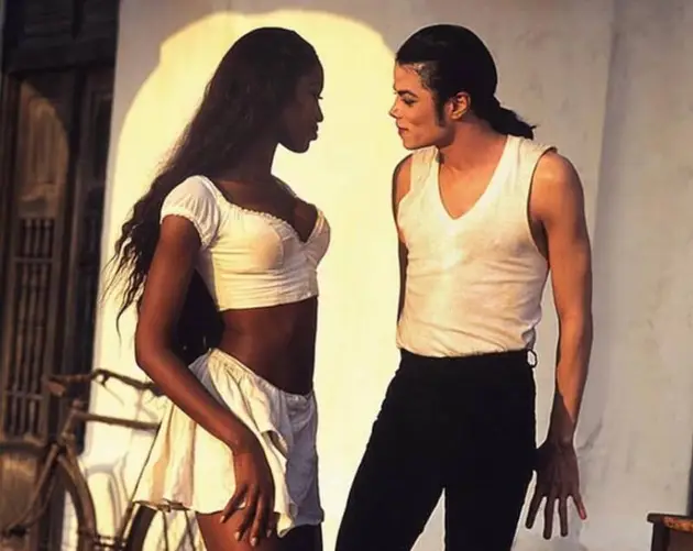 Michael Jackson And Naomi Campbell