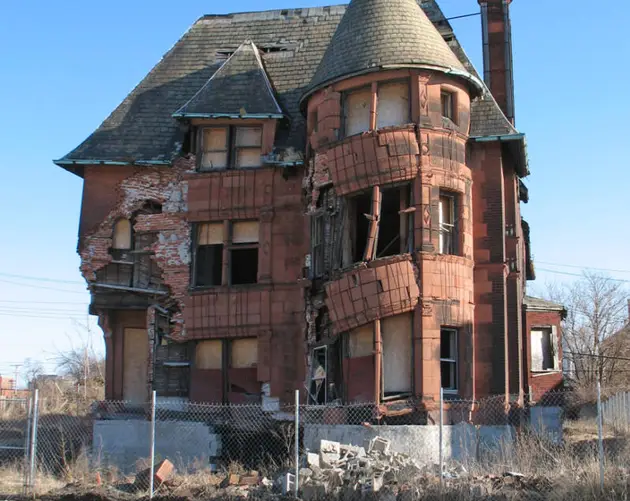 Collapsed House In The Rust Belt