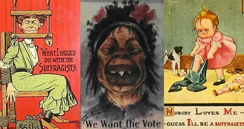 37 Anti-Suffrage Postcards That Show America’s Absurd Fear Of Giving Women The Right To Vote