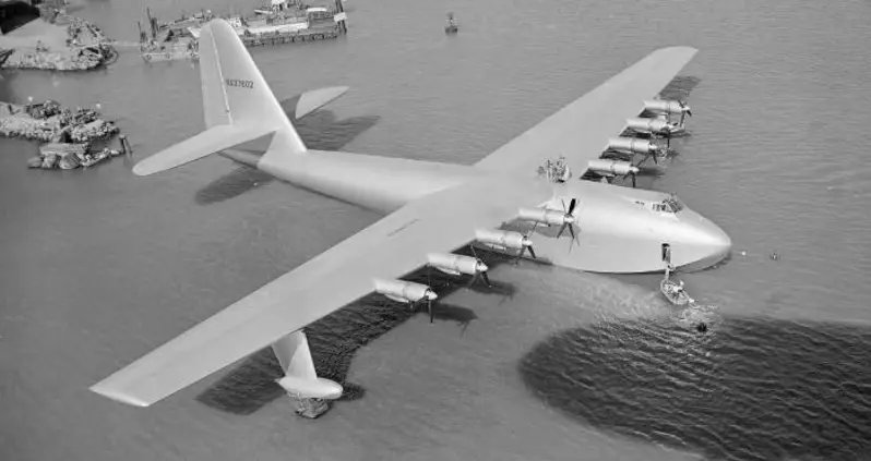 The Hughes H-4 Hercules, The All-Wood Flying Boat Known As The ‘Spruce Goose’