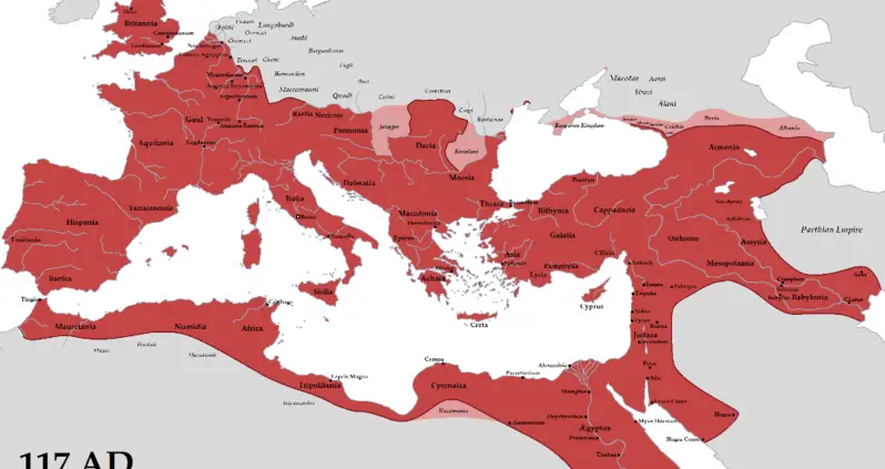 The Roman Empire At Its Height