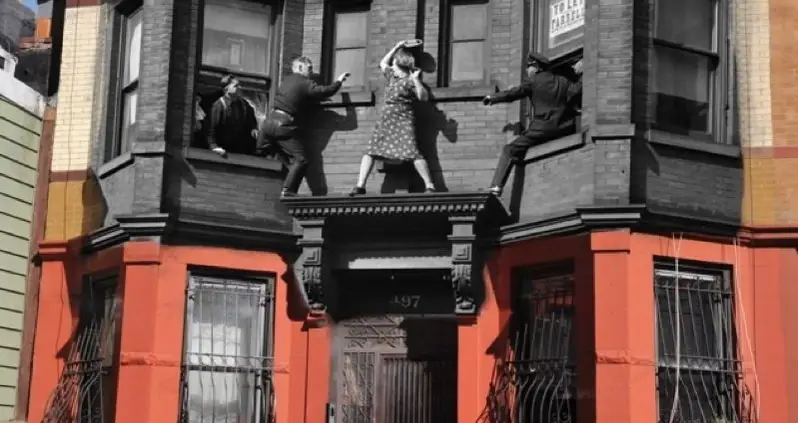 Amazing Vintage Crime Scenes Of New York, Then And Now