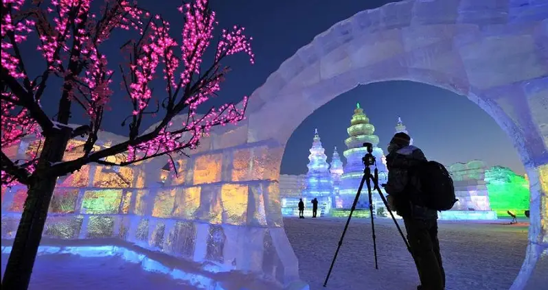 Spectacular Ice Sculptures From The Harbin International Ice And Snow Sculpture Festival