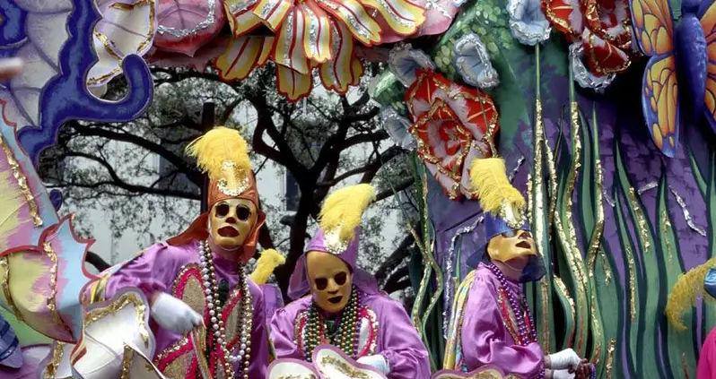 Mardi Gras’ Colorful Craziness