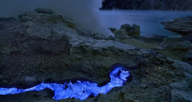 The Mesmerizing Blue Fire Of Kawah Ijen Volcano