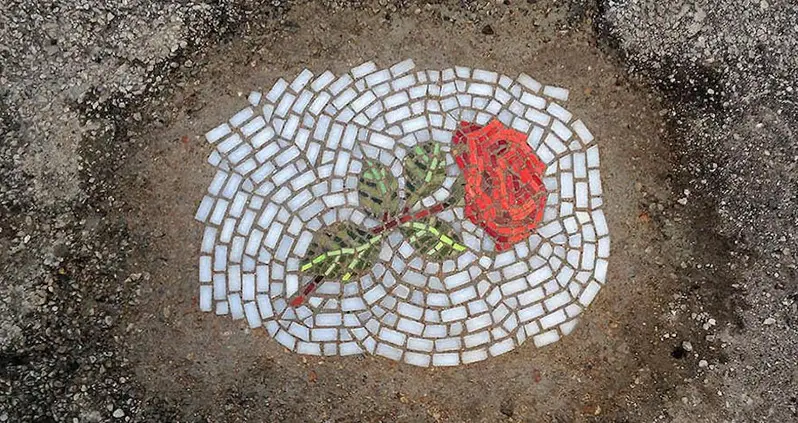 Meet Jim Bachor, The Chicago Artist Who Transforms Potholes Into Whimsical Works Of Art