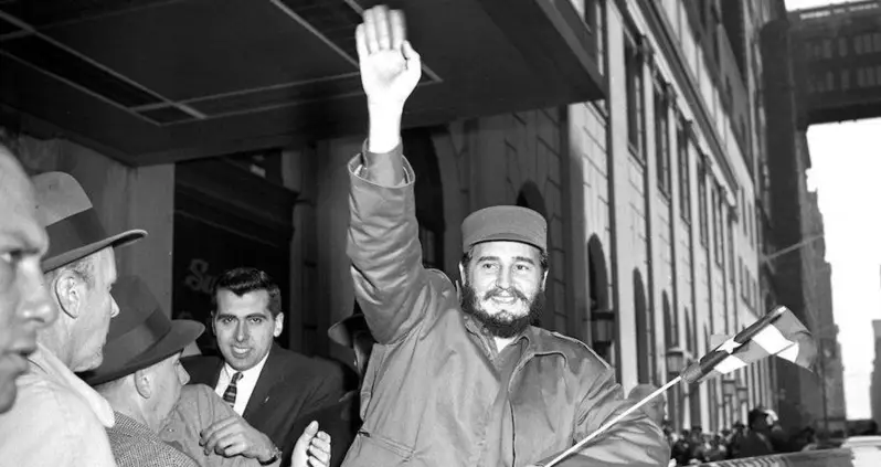 20 Surprising Photos Of The Time Fidel Castro Visited New York