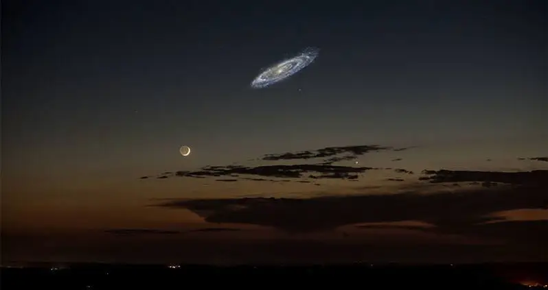 The Andromeda Galaxy Reminds Us How Small We Are