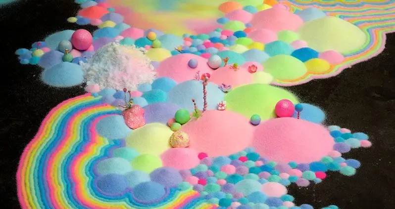 Psychedelic Candy Art That Your Sweet Tooth Will Love