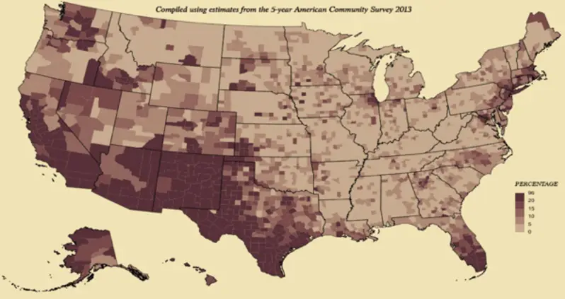 38 U.S. Census Maps That Reveal The True America