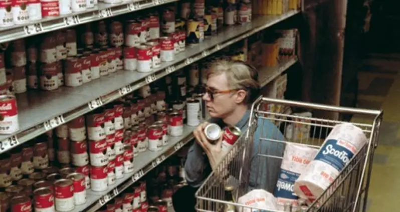 Andy Warhol Goes Grocery Shopping