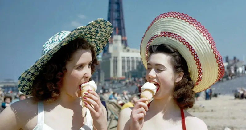 When A Day At The Beach Was Fancy: Blackpool, 1954