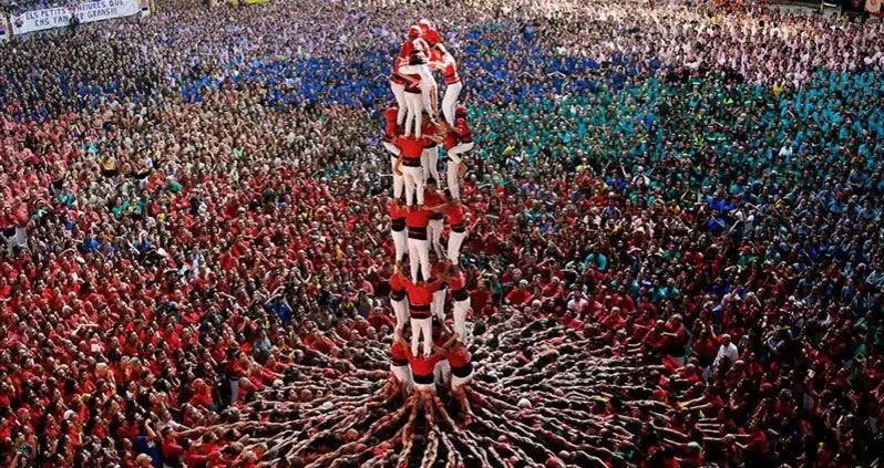 Spain’s Human Towers: Where You Must Step On People To Get Ahead
