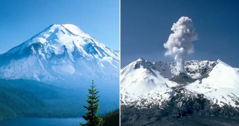 Unbelievable Before And After Photos Of The Deadliest Volcanic Eruption In U.S. History