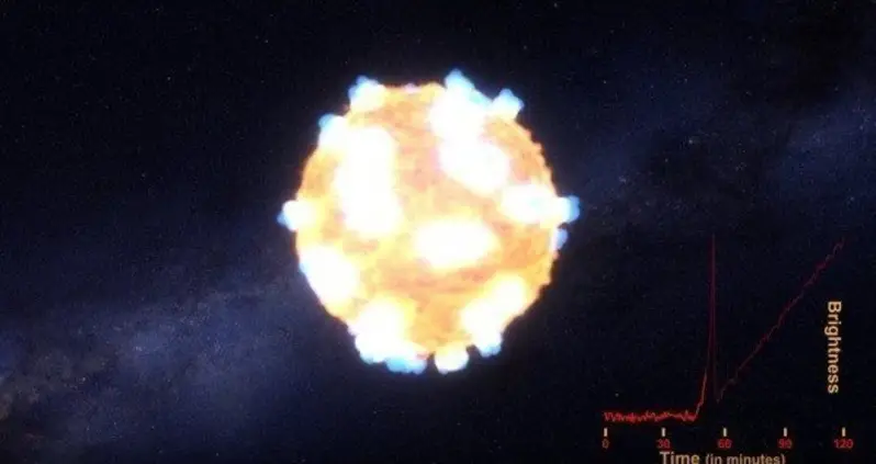 Supernova Explosion Captured In Video Form For The First Time